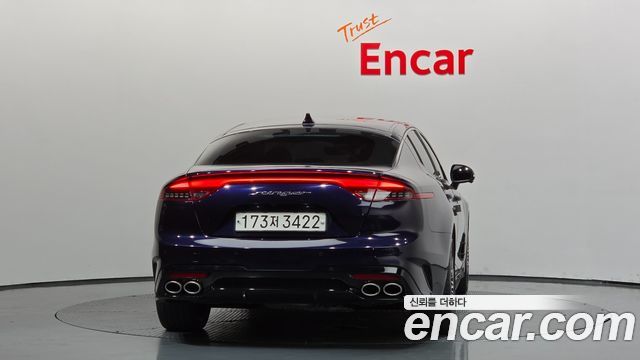 Kia Stinger из Кореи Encar