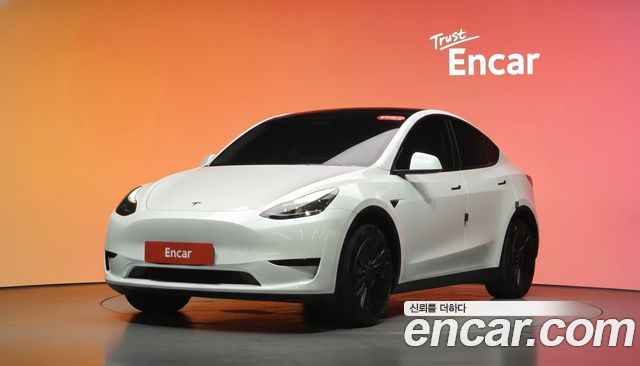 Tesla Model Y из Кореи Encar
