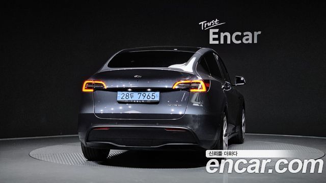 Tesla Model Y из Кореи Encar