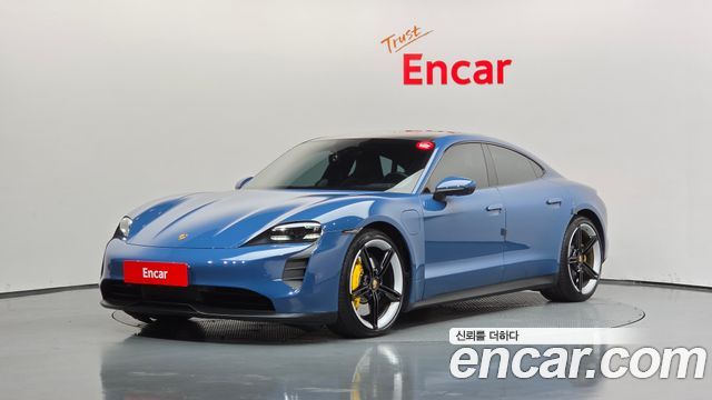 Porsche Taycan из Кореи Encar