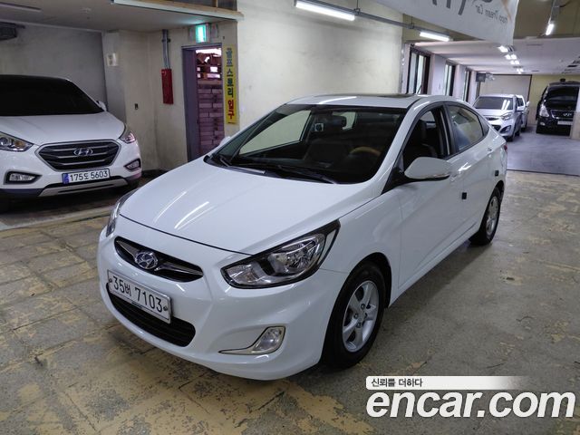 Hyundai Accent из Кореи Encar