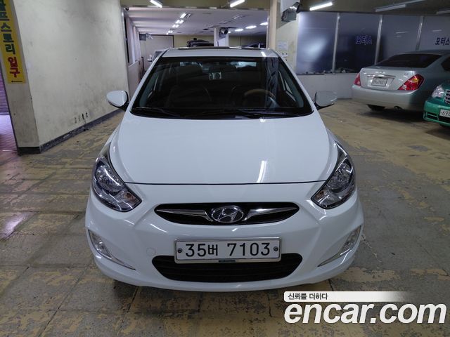 Hyundai Accent из Кореи Encar
