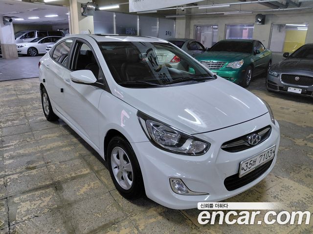Hyundai Accent из Кореи Encar