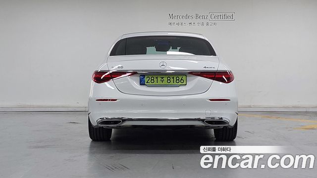 Mercedes-Benz S-Class S450L 4MATIC — пробег 799 км — фото 4 из 5