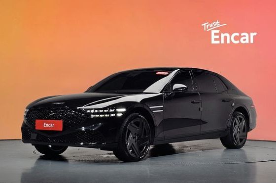 Genesis G90 Gasoline 3.5 Turbo e-S/C AWD Black — пробег 21 406 км — фото 1 из 5