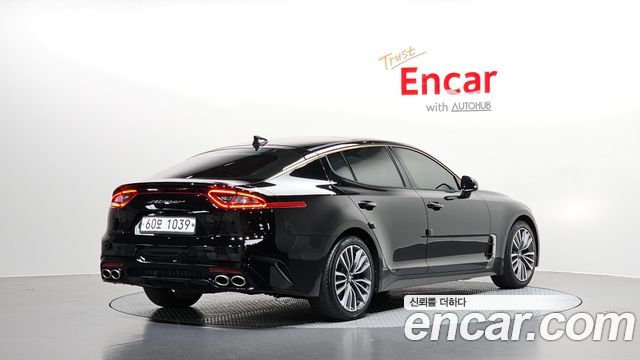 Kia Stinger из Кореи Encar