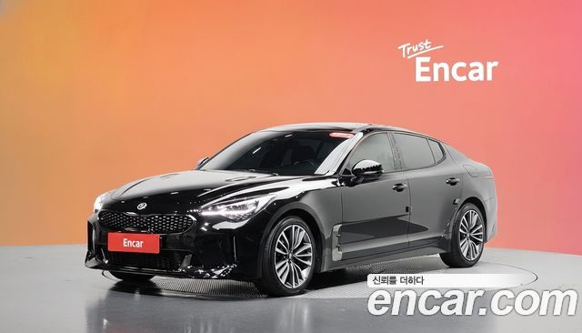 Kia Stinger из Кореи Encar