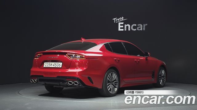 Kia Stinger из Кореи Encar