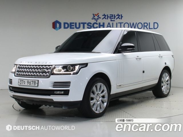 Land Rover Range Rover из Кореи Encar