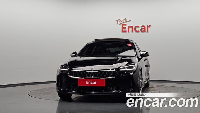 Kia Stinger из Кореи Encar
