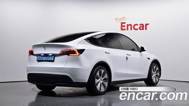 Tesla Model Y из Кореи Encar