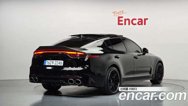 Kia Stinger из Кореи Encar