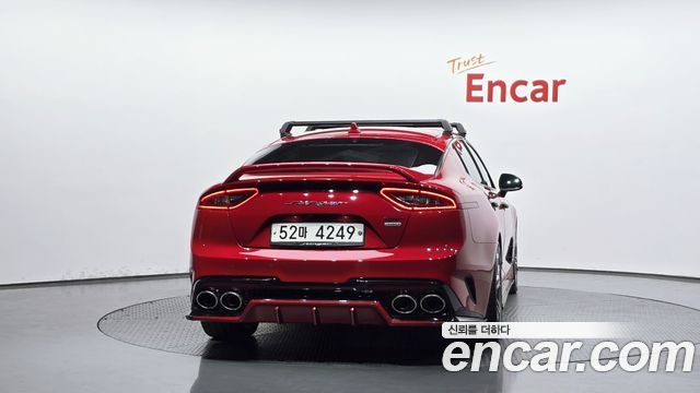 Kia Stinger из Кореи Encar