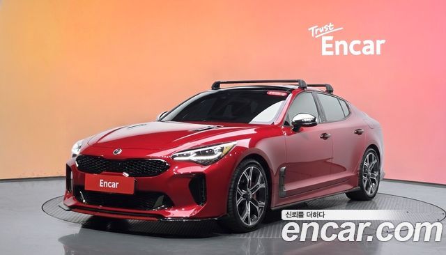 Kia Stinger из Кореи Encar