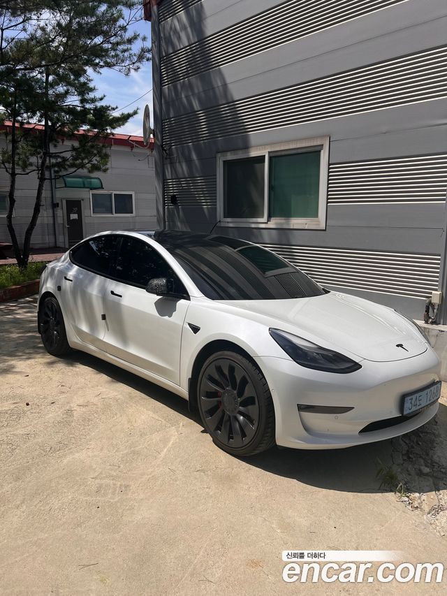 Tesla Model 3 из Кореи Encar