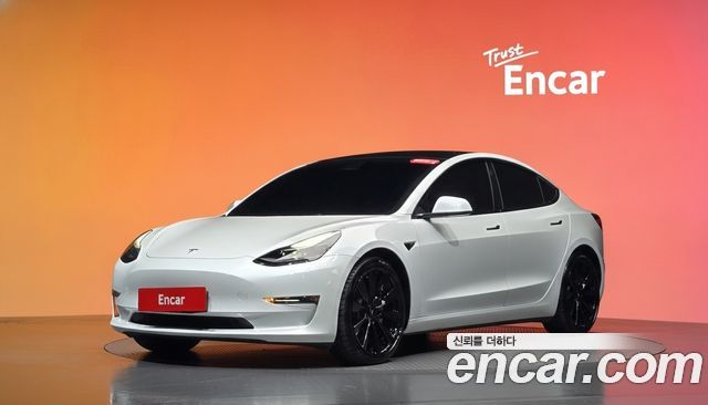 Tesla Model 3 из Кореи Encar