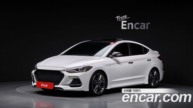 Hyundai AVANTE из Кореи Encar