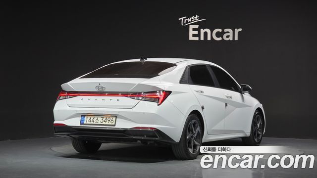 Hyundai AVANTE из Кореи Encar