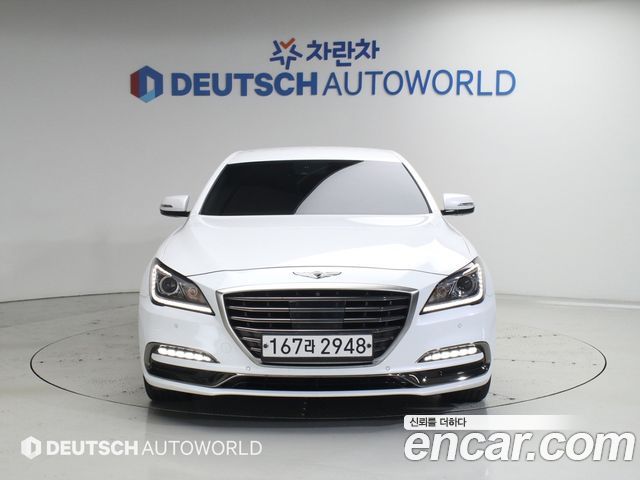 Genesis G80 3.3 GDI AWD Luxury — пробег 129 621 км — фото 3 из 5