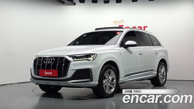 Audi Q7 45 TDI Quattro Premium — пробег 50 596 км — фото 1 из 5