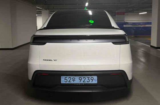 Tesla Model Y L Long Range AWD — пробег 3 850 км — фото 4 из 5