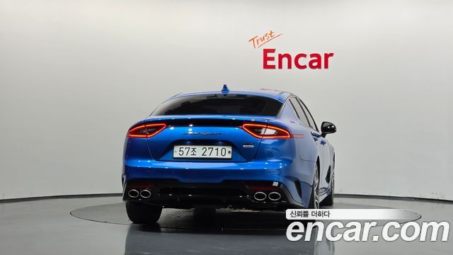 Kia Stinger из Кореи Encar