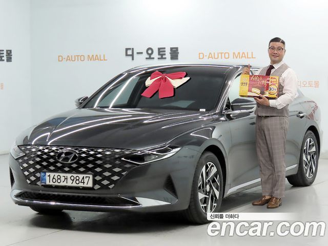 Hyundai Grandeur из Кореи Encar
