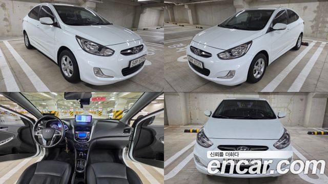 Hyundai Accent из Кореи Encar