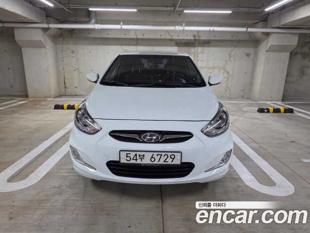 Hyundai Accent из Кореи Encar