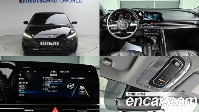 Hyundai AVANTE из Кореи Encar