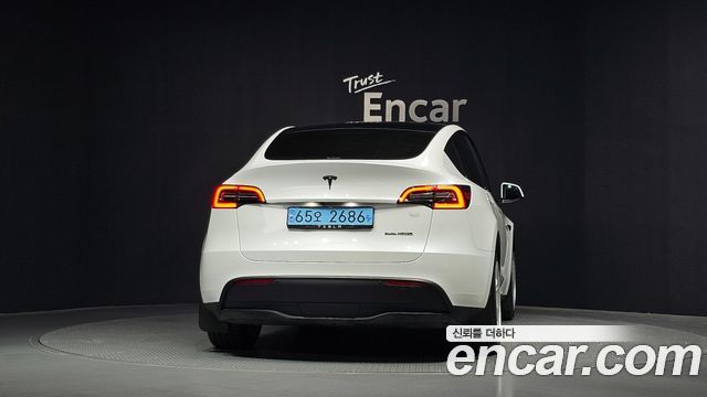 Tesla Model Y из Кореи Encar