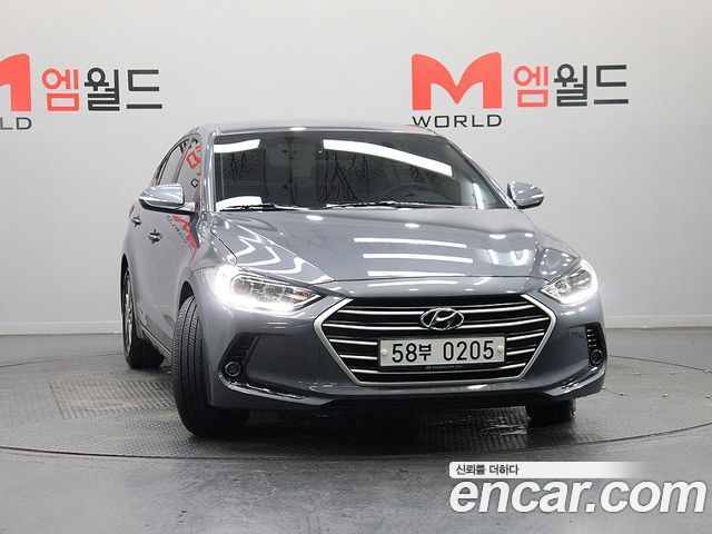 Hyundai AVANTE из Кореи Encar