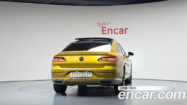 Volkswagen Arteon из Кореи Encar
