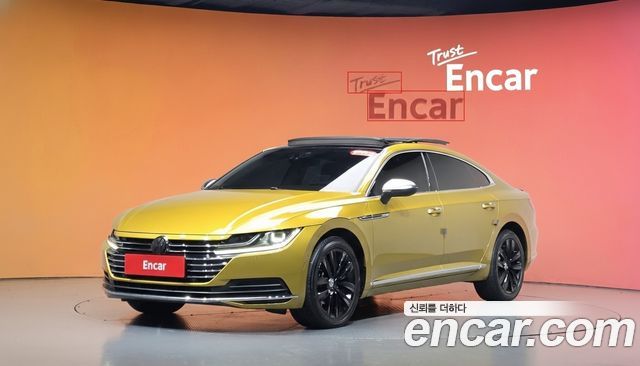Volkswagen Arteon из Кореи Encar