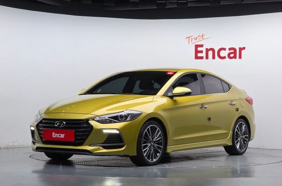 Hyundai AVANTE 1.6 Turbo Sport — пробег 57 297 км — фото 1 из 5