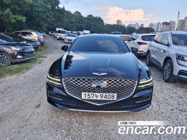 Genesis G80 Gasoline 2.5 Turbo AWD Black — пробег 61 507 км — фото 1 из 5