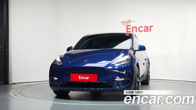 Tesla Model Y из Кореи Encar