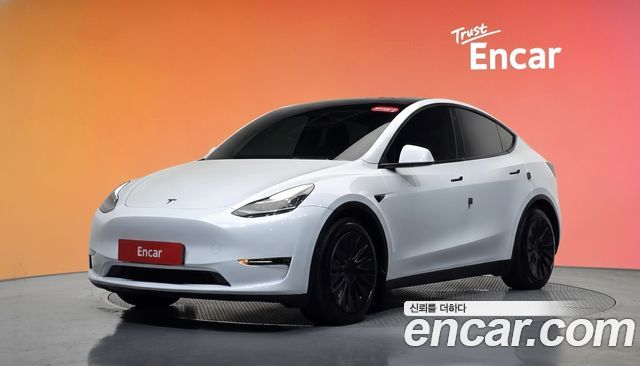 Tesla Model Y Long Range AWD — пробег 68 504 км — фото 1 из 5