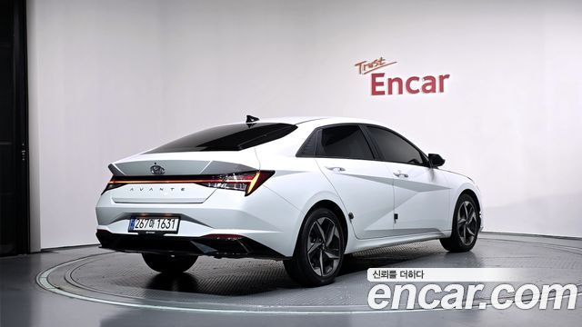 Hyundai AVANTE из Кореи Encar