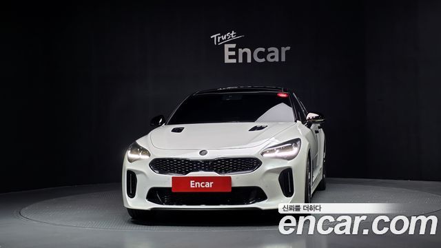 Kia Stinger из Кореи Encar