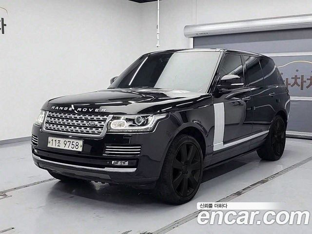 Land Rover Range Rover из Кореи Encar