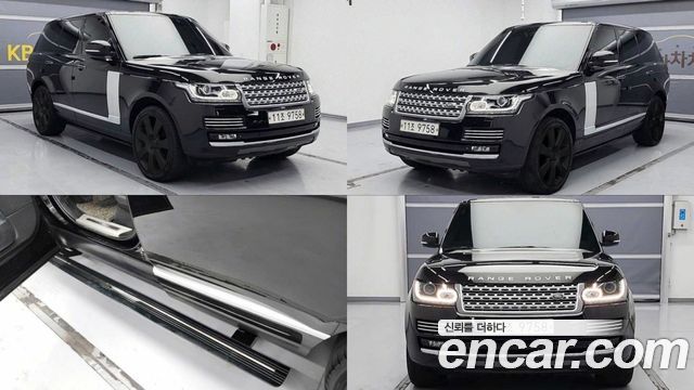 Land Rover Range Rover из Кореи Encar