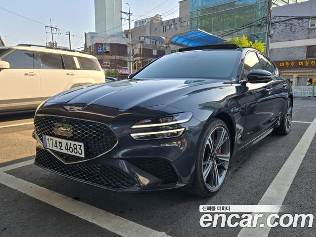 Genesis G70 Gasoline 3.3T 4WD — пробег 10 000 км — фото 1 из 5