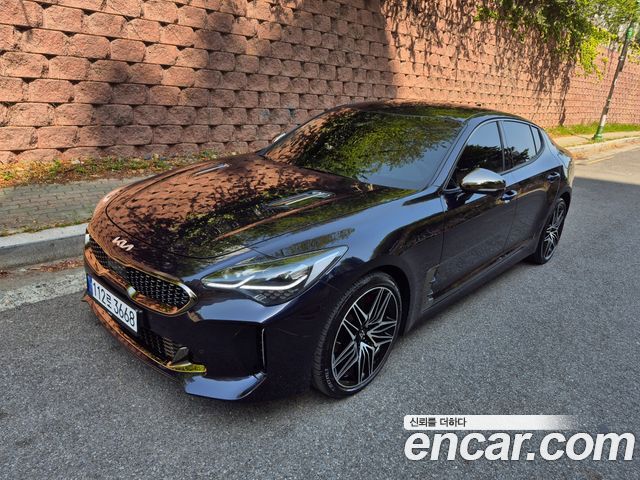 Kia Stinger из Кореи Encar