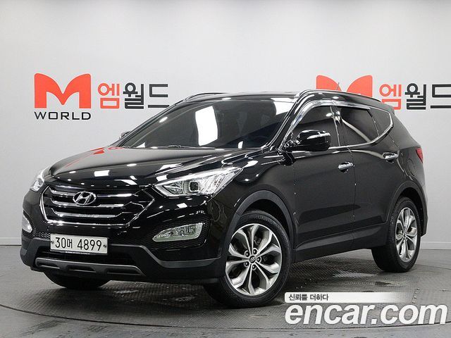 Hyundai Santafe Diesel(e-VGT) 2.0 2WD Premium — пробег 123 000 км — фото 1 из 5