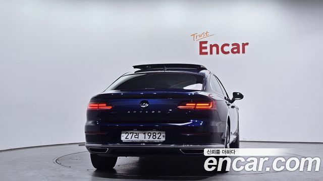 Volkswagen Arteon из Кореи Encar