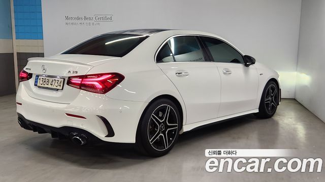 Mercedes-Benz A-Class AMG A35 4MATIC Sedan — пробег 23 600 км — фото 2 из 5
