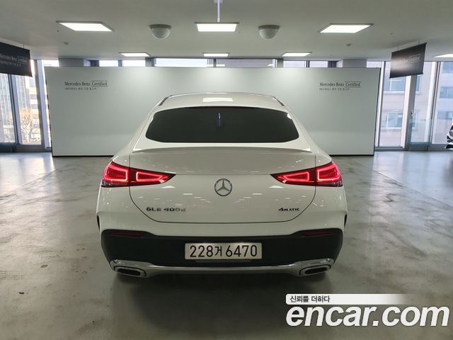 Mercedes-Benz GLE-Class GLE400d 4MATIC Coupe — пробег 15 256 км — фото 4 из 5