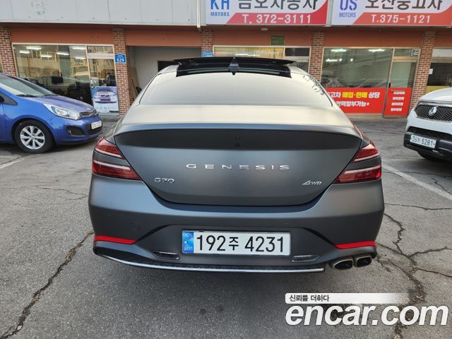 Genesis G70 Gasoline 2.0T 4WD — пробег 53 805 км — фото 4 из 5
