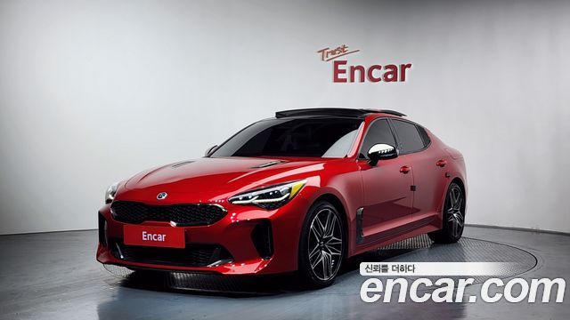 Kia Stinger из Кореи Encar
